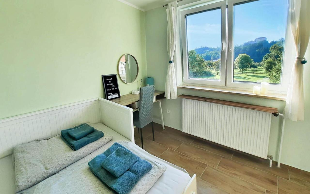 Deerwood Villa-Modern Cozy Apartment With Castle View Bled Exteriör bild
